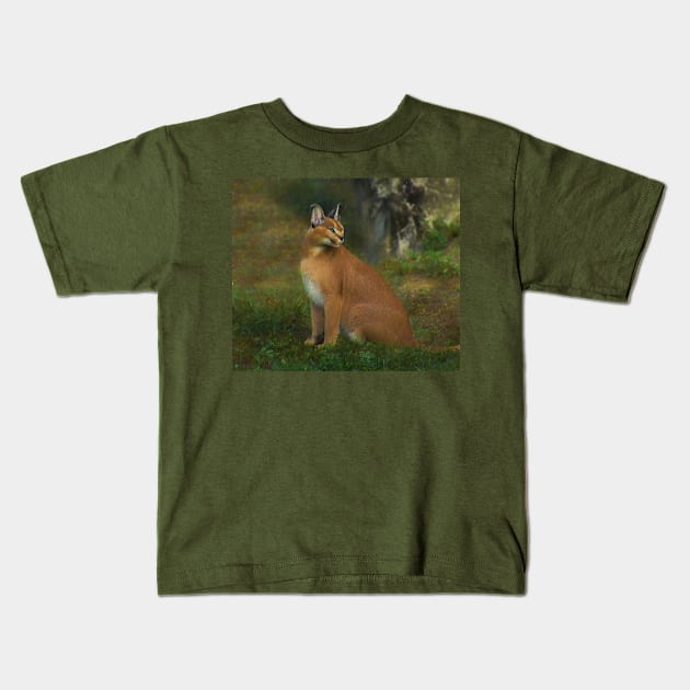 Caracal Kids T-Shirt by Guardi